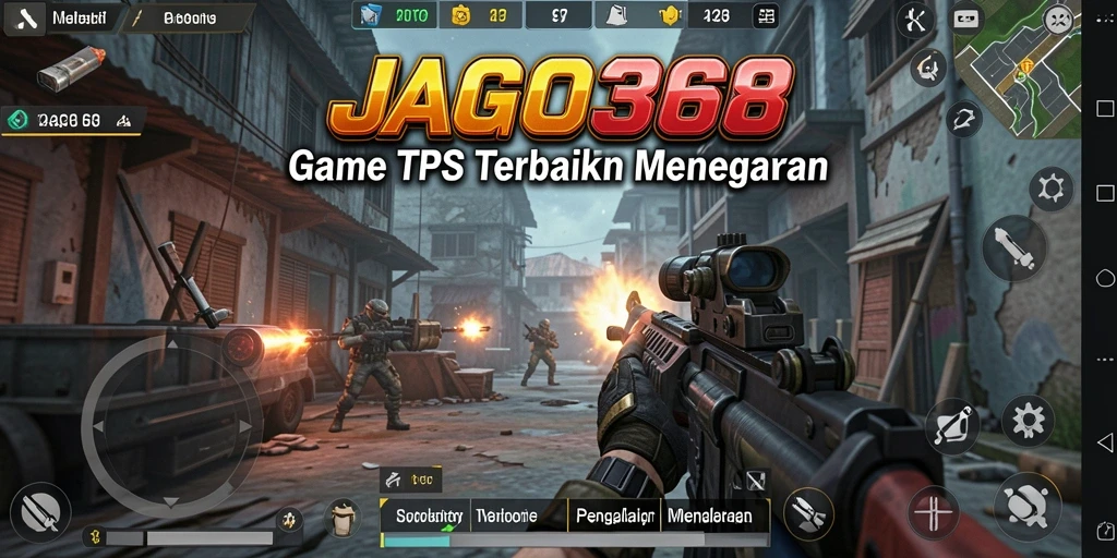 Gameplay JAGO368 yang seru dan mendebarkan dalam aksi TPS.