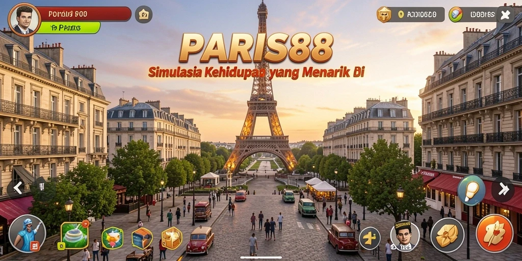 Menampilkan pemain menikmati kehidupan sehari-hari di Paris.