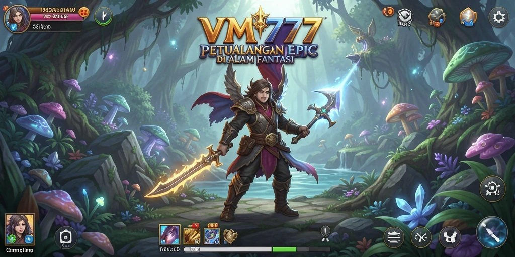 Tampilan gameplay menakjubkan dalam dunia fantasi ARPG yang mendebarkan.